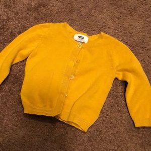 Mustard cardigan